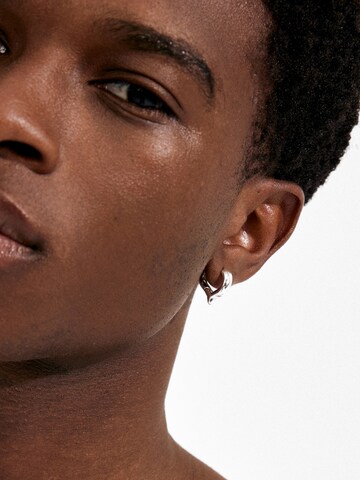 Pilgrim Náušnice 'Iris' – stříbrná