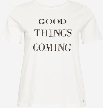 MY TRUE ME Shirt in de kleur Zwart / Natuurwit, Productweergave