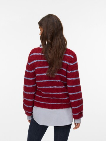 VERO MODA Sweater in Red