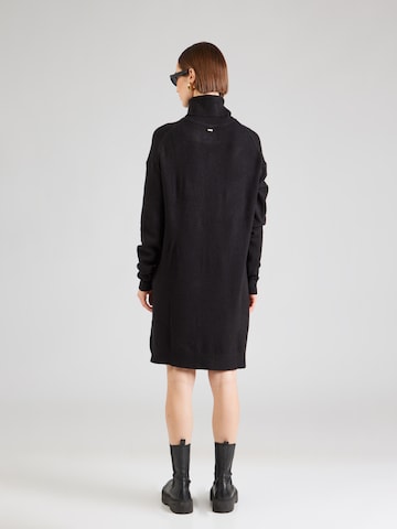 Pepe Jeans Πλεκτό φόρεμα σε μαύρο: πίσω