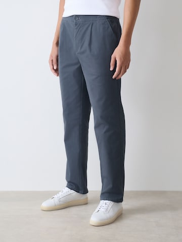 mėlyna Next Standartinis „Chino“ stiliaus kelnės: priekis