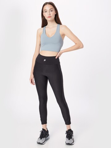 Skinny Pantalon de sport 'RAFAELA' FILA en noir