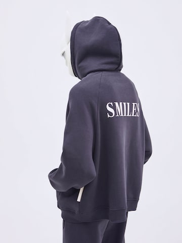 Smiles Sweatshirt 'Finn' i grå