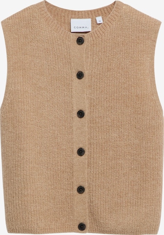 Cardigan COMMA en beige : devant