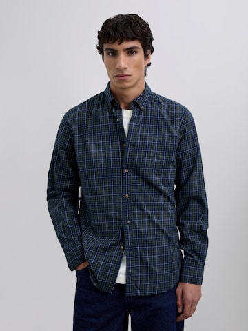 ScalpersRegular Fit Košulja - siva boja