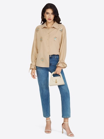 Chemisier Imily Bela en beige