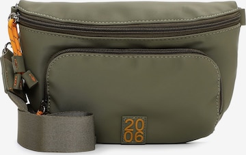 Emily & Noah Shoulder Bag ' E&N Joeline ' in Green: front