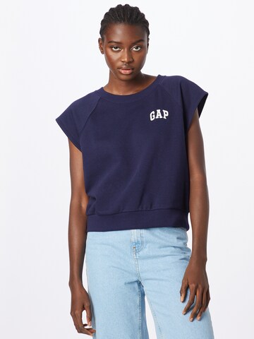 GAP Sweatshirt in Blue: front