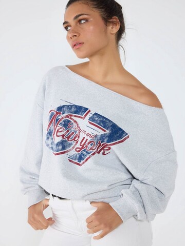 No Matter What Sweatshirt in Blau: Vorderseite