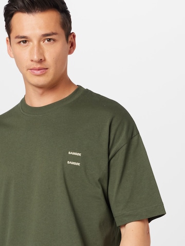 Samsøe Samsøe Тениска 'JOEL' в зелено