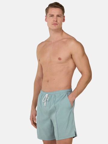 Boggi Milano Swimming shorts 'B Tech' in Green: front