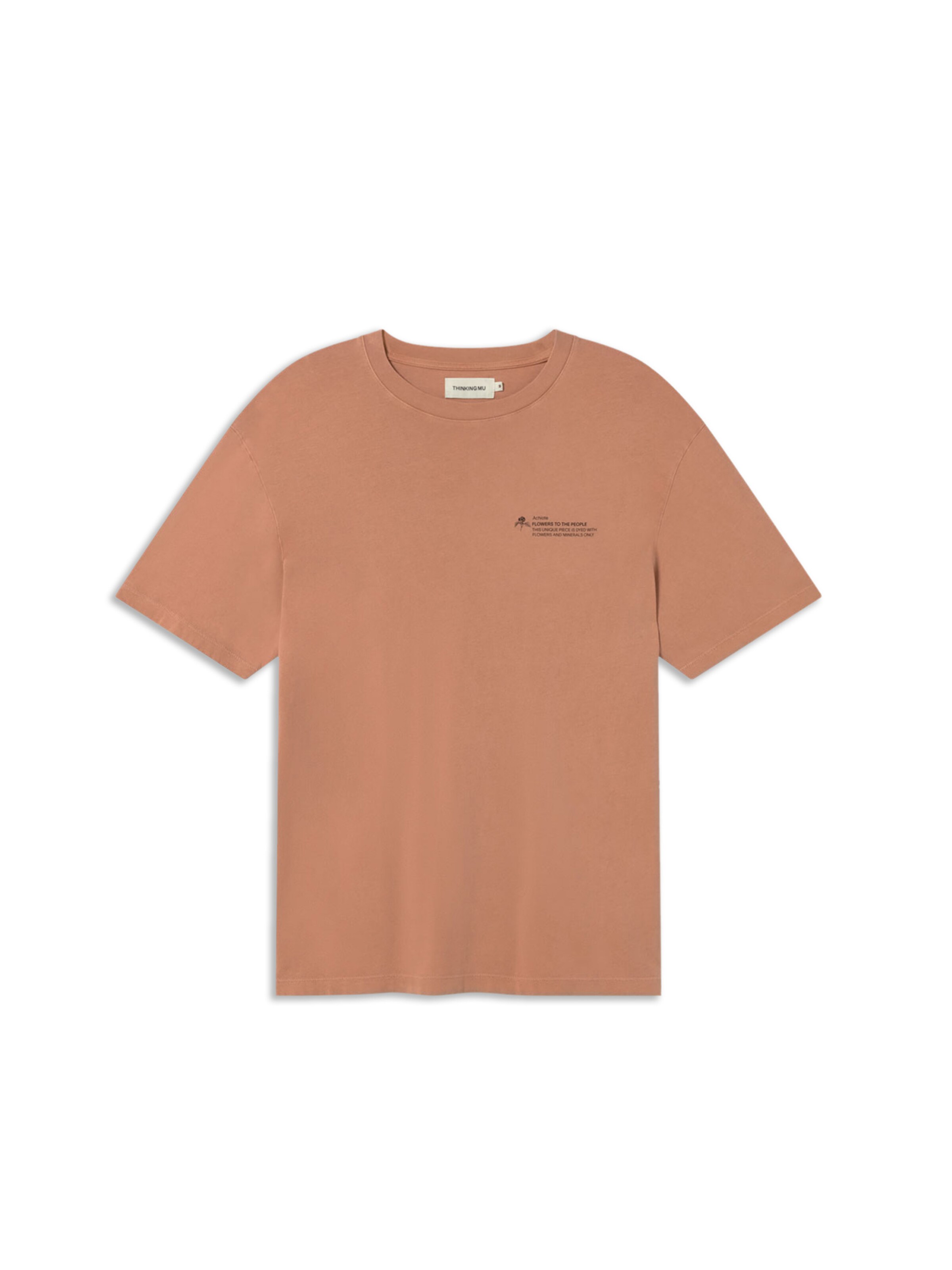 Thinking MU Shirt 'Flowers' in Pink: front