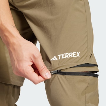 ADIDAS TERREX Tapered Outdoor Pants 'Utilitas' in Green