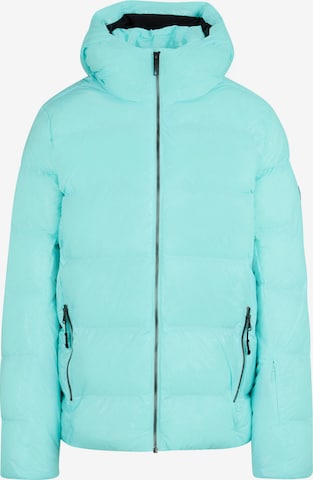 ZIENER Athletic Jacket 'TRAVA' in Blue: front