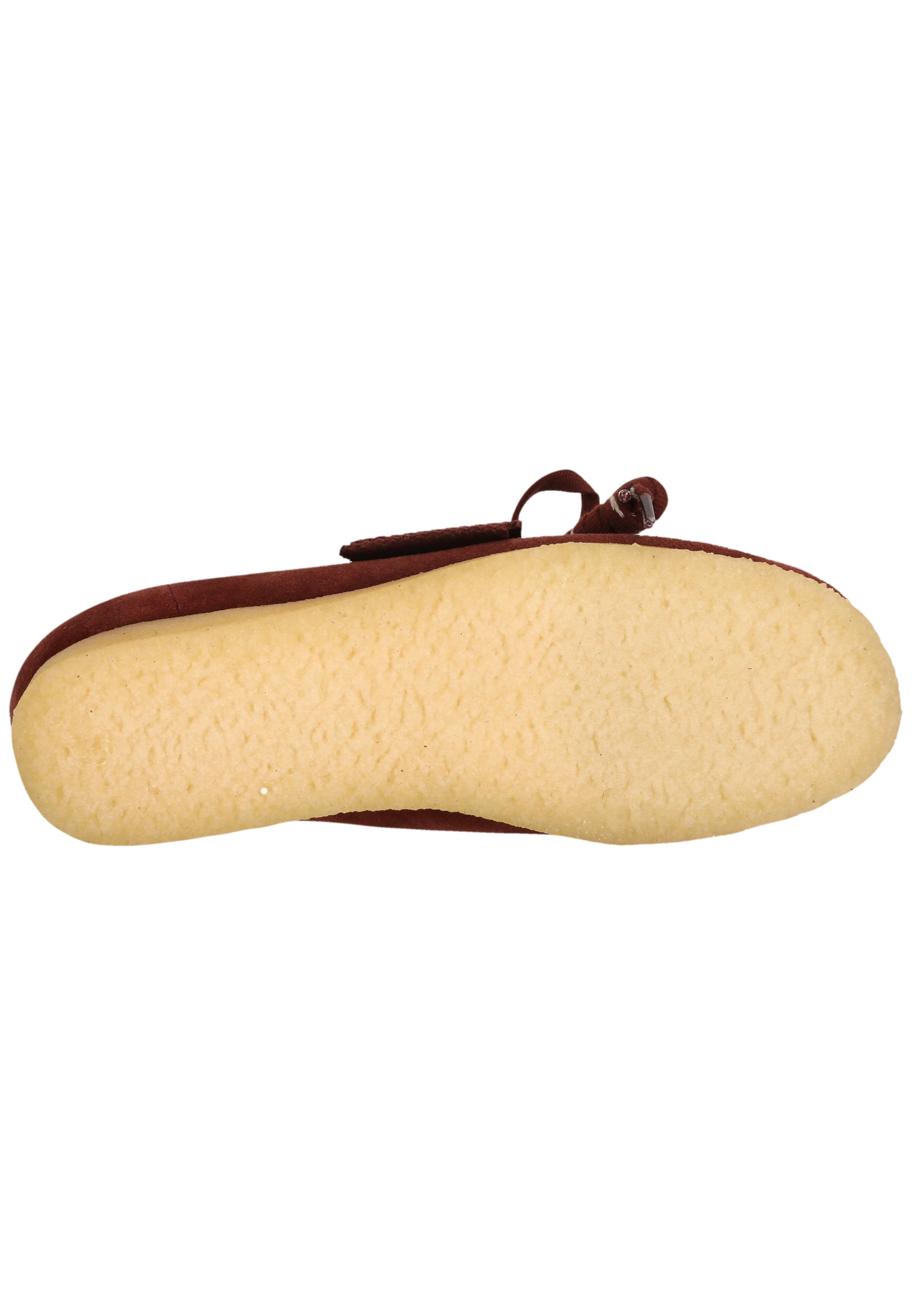 CLARKS Veterschoen 'Wallabee' in Rood