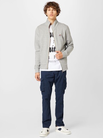 JACK & JONES Bluza rozpinana 'PORTER' w kolorze szary