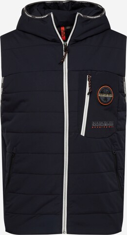 NAPAPIJRI Bodywarmer 'A-HURON' in Zwart: voorkant