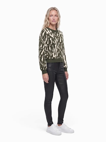 VERO MODA Sweter 'VMNANCY' w kolorze zielony