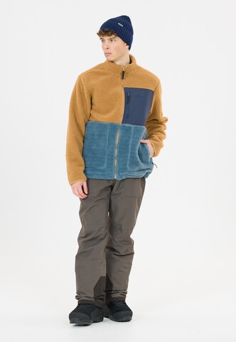 SLOPE Fleece jas 'Katau' in Bruin