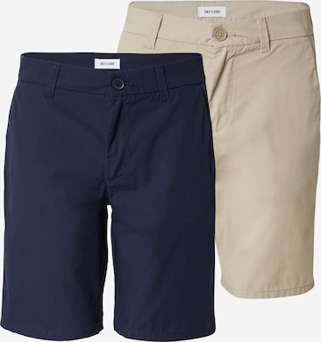 Only & Sons - Pantalón 'ONSKAL' en beige: frente