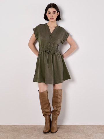Apricot Zomerjurk in Groen