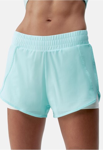 Regular Pantalon Born Living Yoga en bleu : devant
