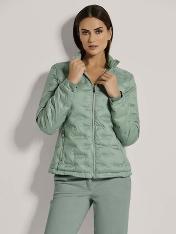 MADELEINE Between-Season Jacket in Green: front