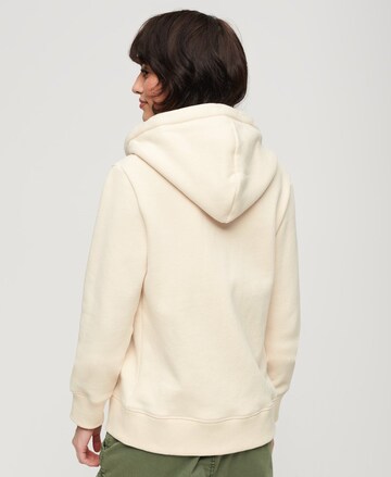 Superdry Sweatjacke 'Essential' in Beige