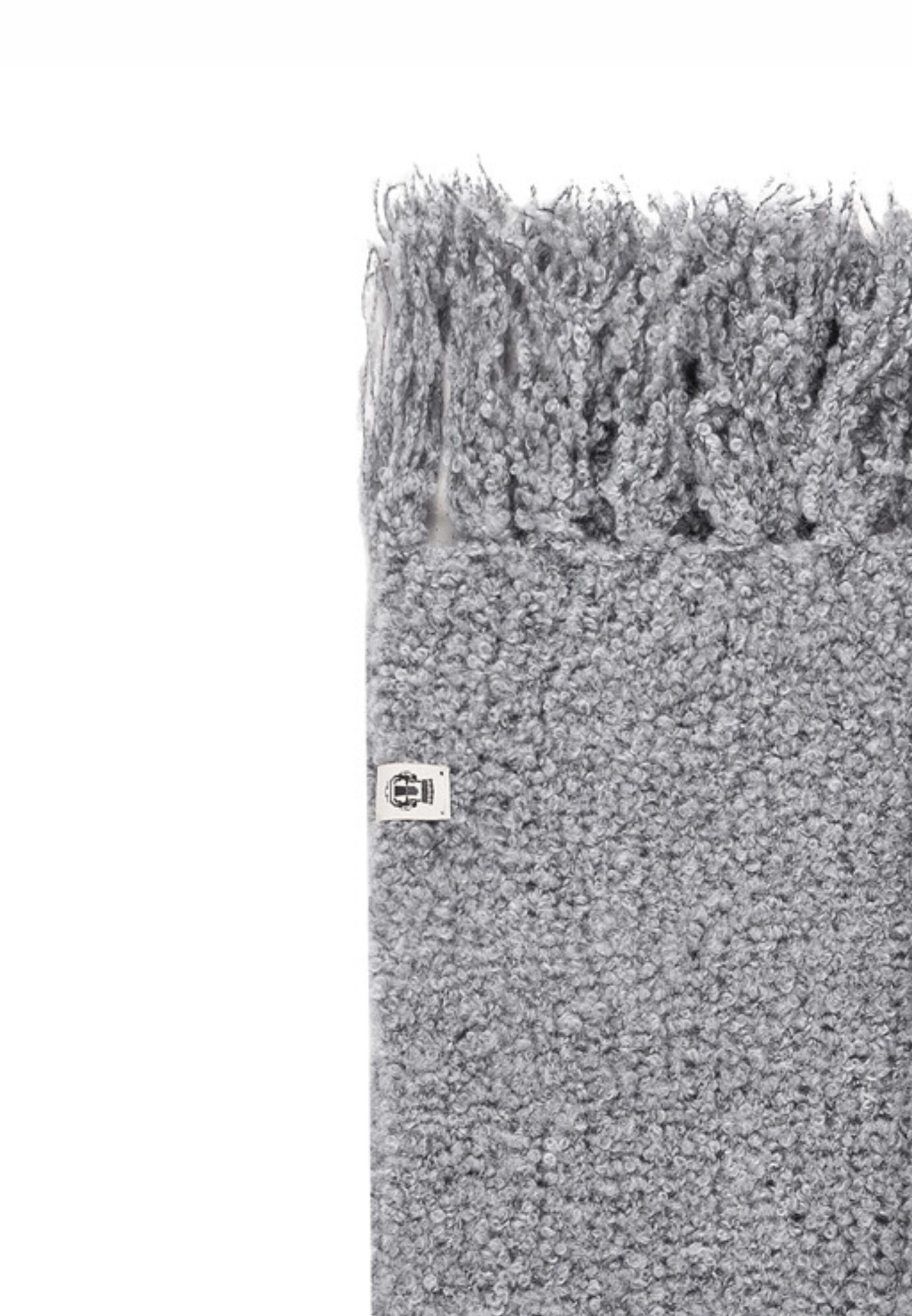 Sciarpa 'CLASSIC BOUCLÉ' di Roeckl in grigio