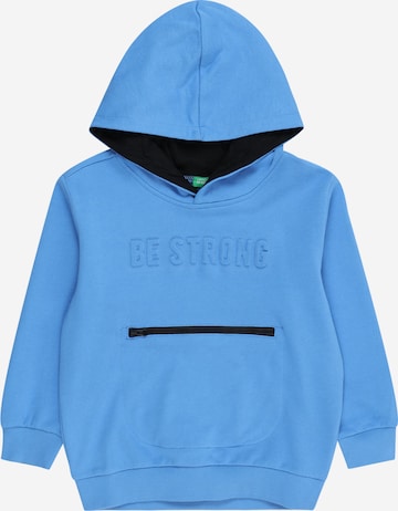 Sweat UNITED COLORS OF BENETTON en bleu : devant