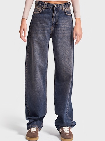 IT'S BASIC Loose fit Jeans 'Skater Mid Rise Jeans' in Blue: front