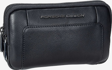 Borsa a tracolla 'Roadster' di Porsche Design in nero: frontale