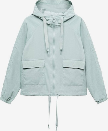 MANGO TEEN Funktionsjacke in Blau: predná strana