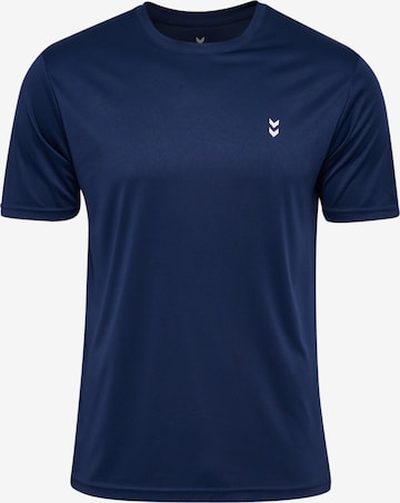Hummel Functioneel shirt 'Pulse' in Blauw: voorkant