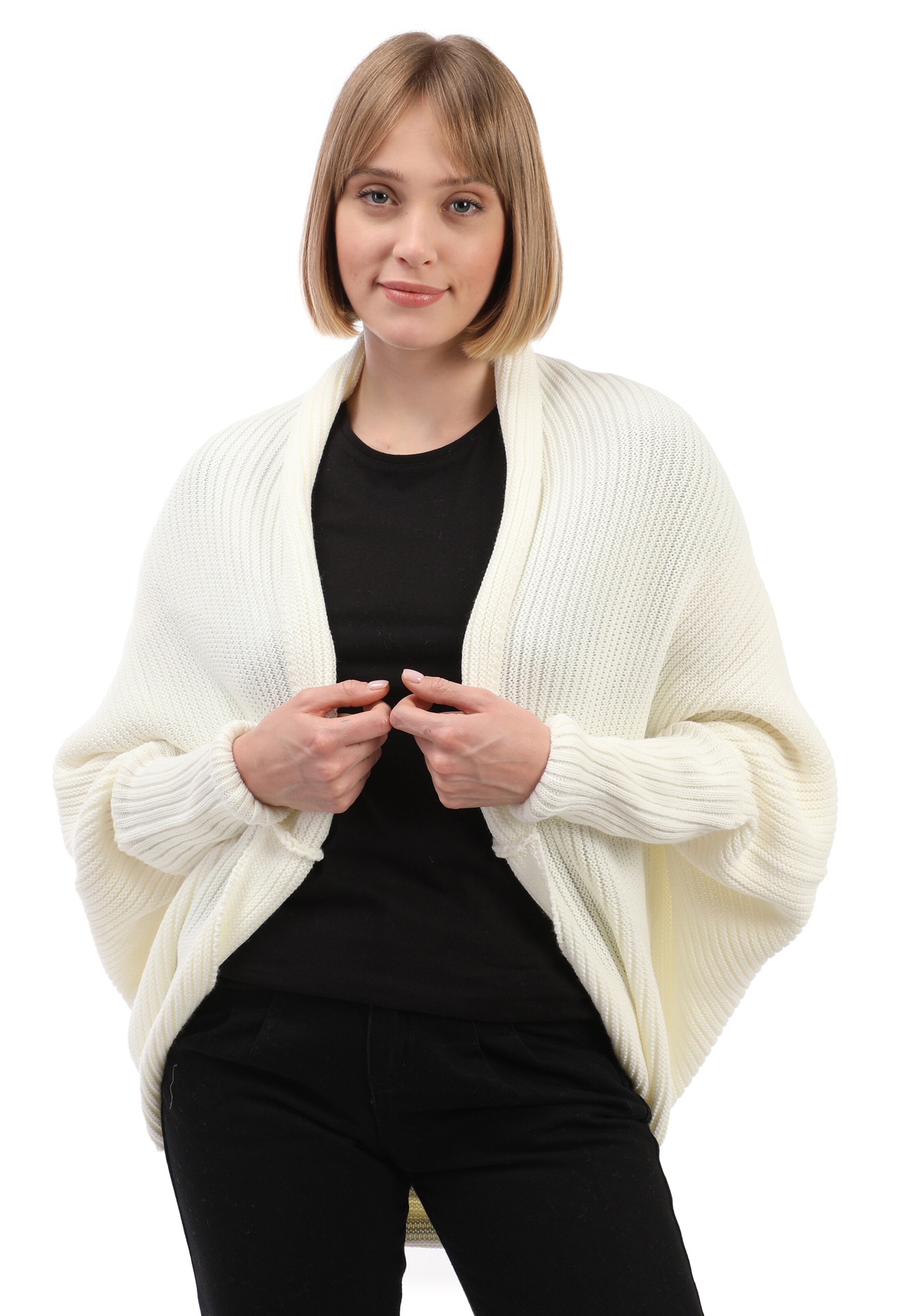 Felix Hardy Kardigán - fehér: elől