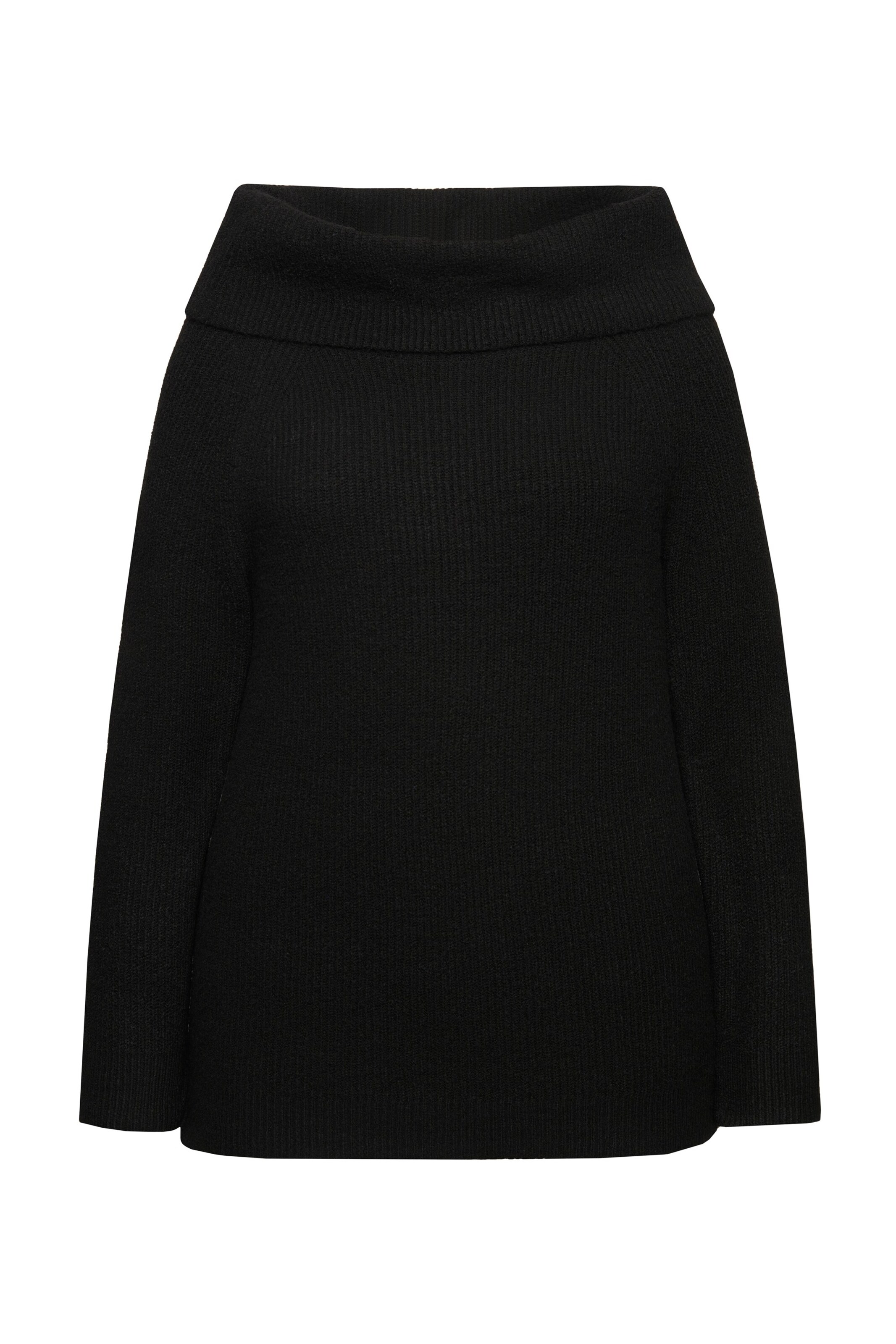 Ulla Popken Trui in Zwart: voorkant