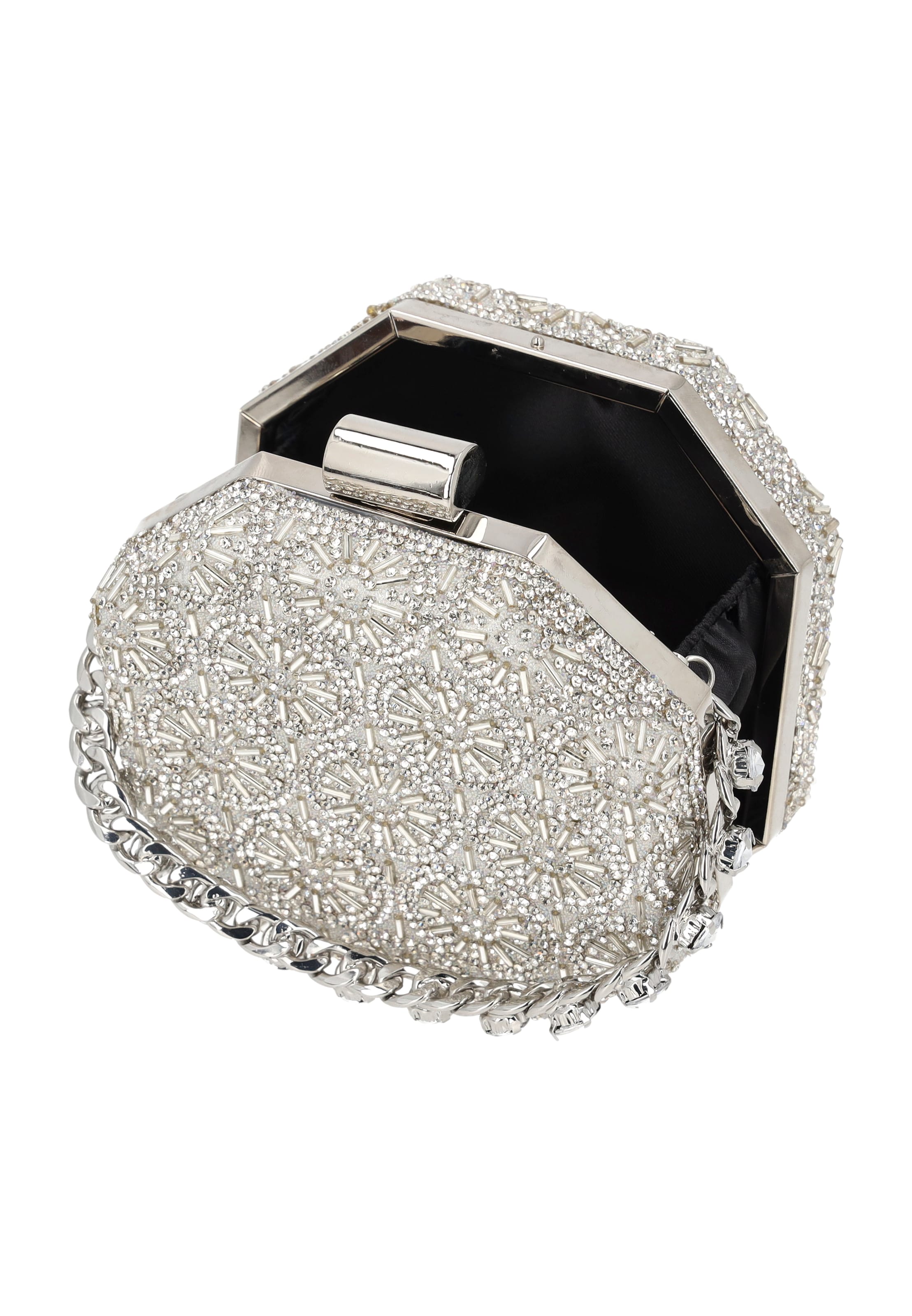 usha BLACK LABEL Clutch in Zilver