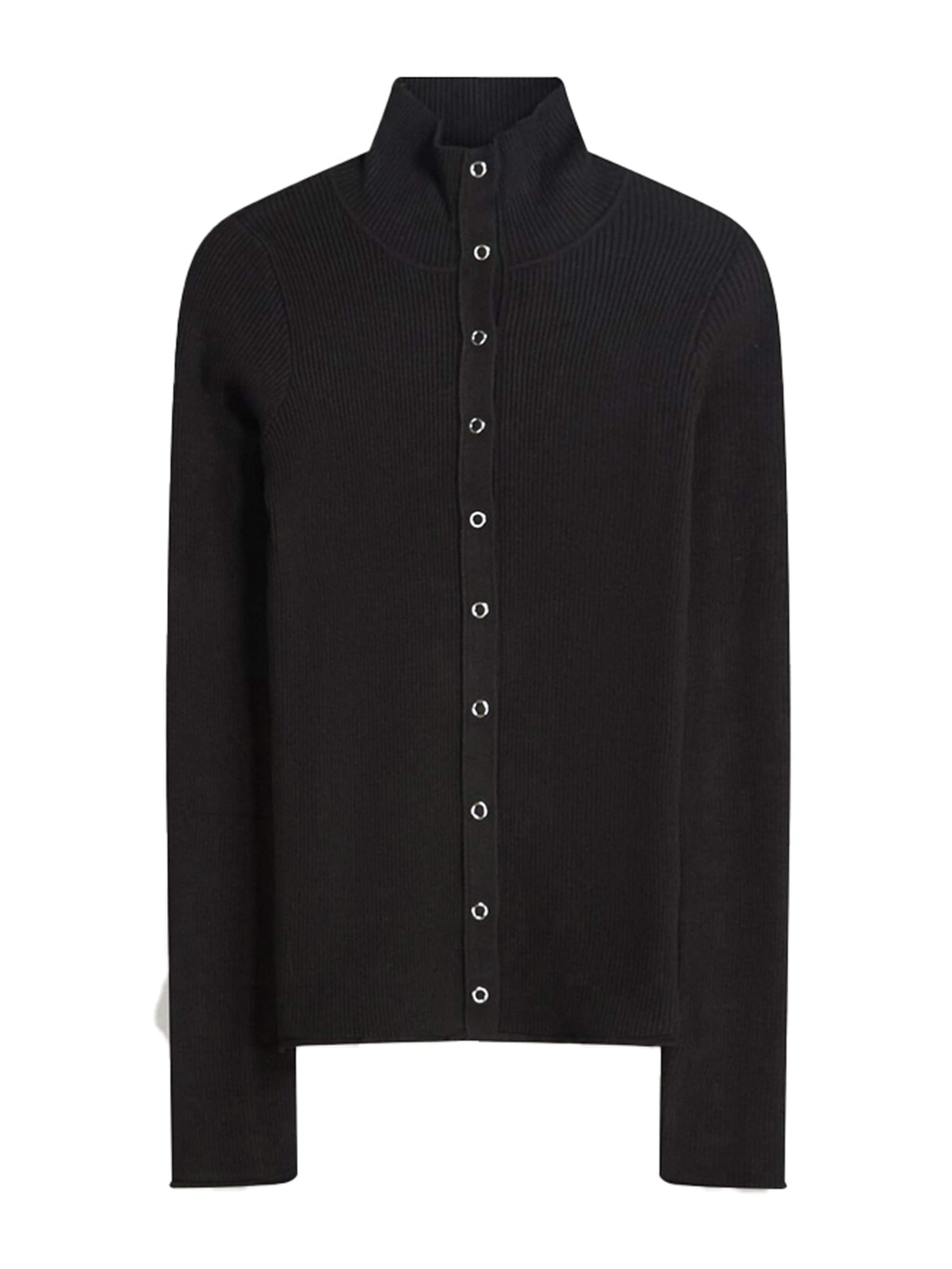 Cardigan Bershka en noir : devant