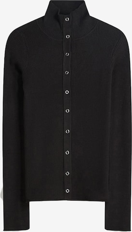 Bershka Neuletakki värissä musta: etupuoli