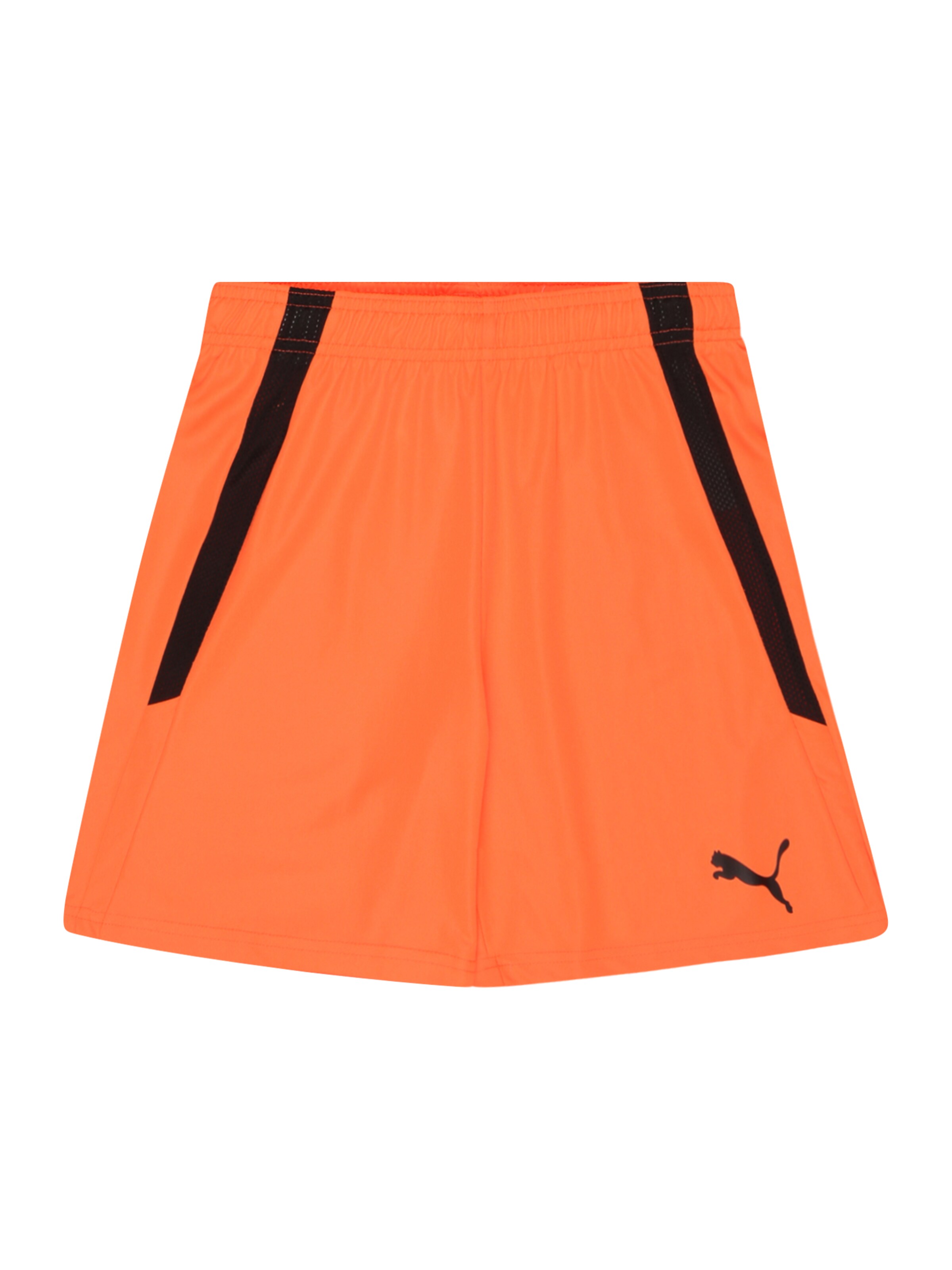 Regular Pantalon de sport 'TeamLiga' PUMA en orange : devant