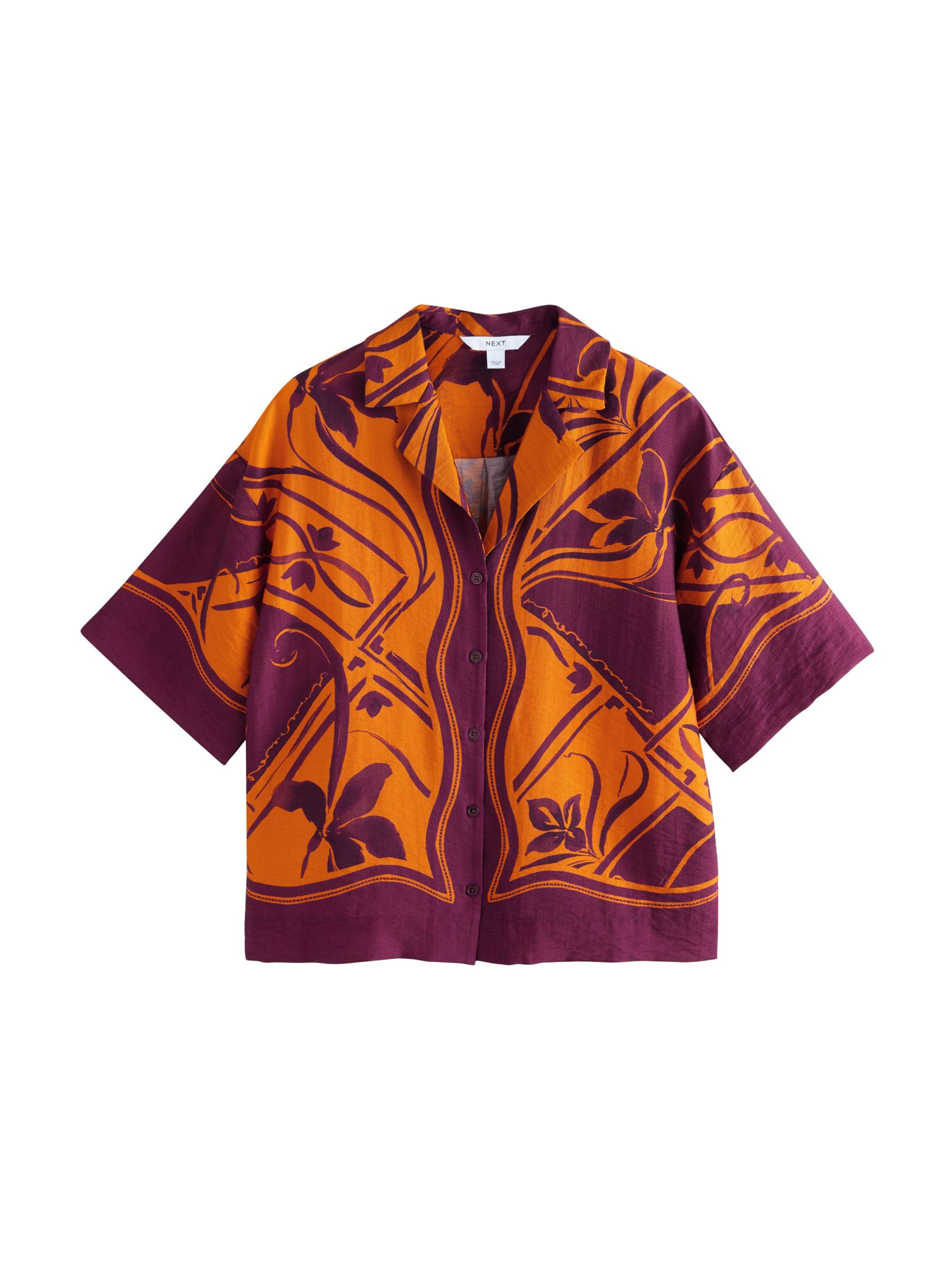 Next Blouse 'Resort' in Orange: front