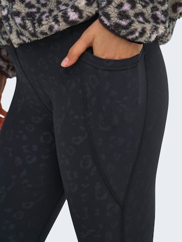 ONLY PLAY Skinny Sports trousers 'ONPJAM-2-LEE' in Black