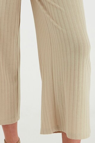 b.young Loosefit Stoffhose in Beige