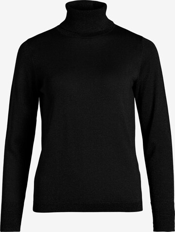 VILA Sweater 'ANTA' in Black: front