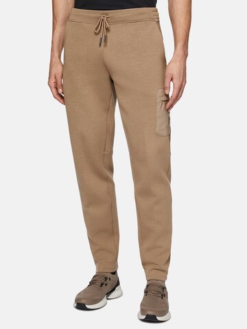 Slimfit Pantaloni di Boggi Milano in beige: frontale