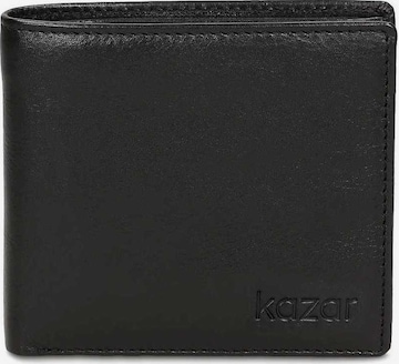 Kazar Wallet in Black: front