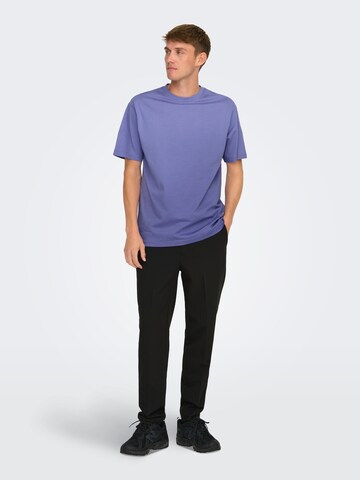 Only & Sons Футболка 'ONSFRED' в Синий: спереди
