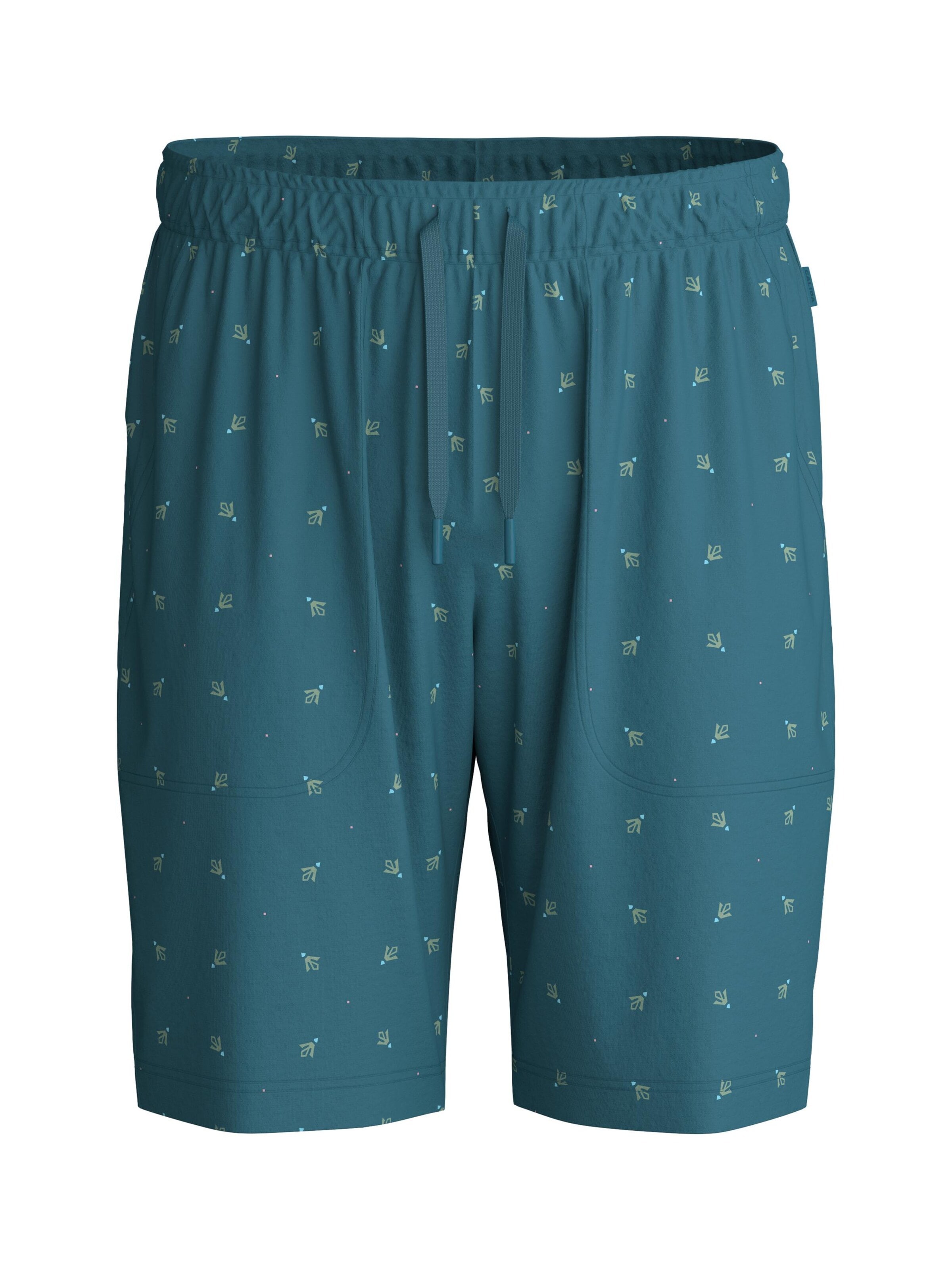 CALIDA Pyjamahose 'RMX Sleep Superlight'‌ in Grün: Vorderseite