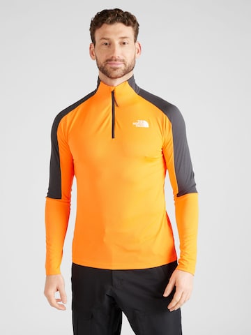 THE NORTH FACE Functioneel shirt 'Mountain' in Oranje: voorkant