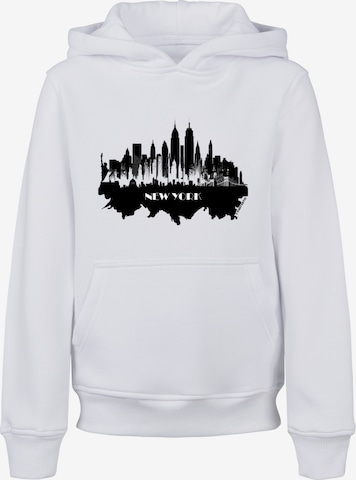 F4NT4STIC Sweatshirt 'Cities Collection - New York skyline' in White: front